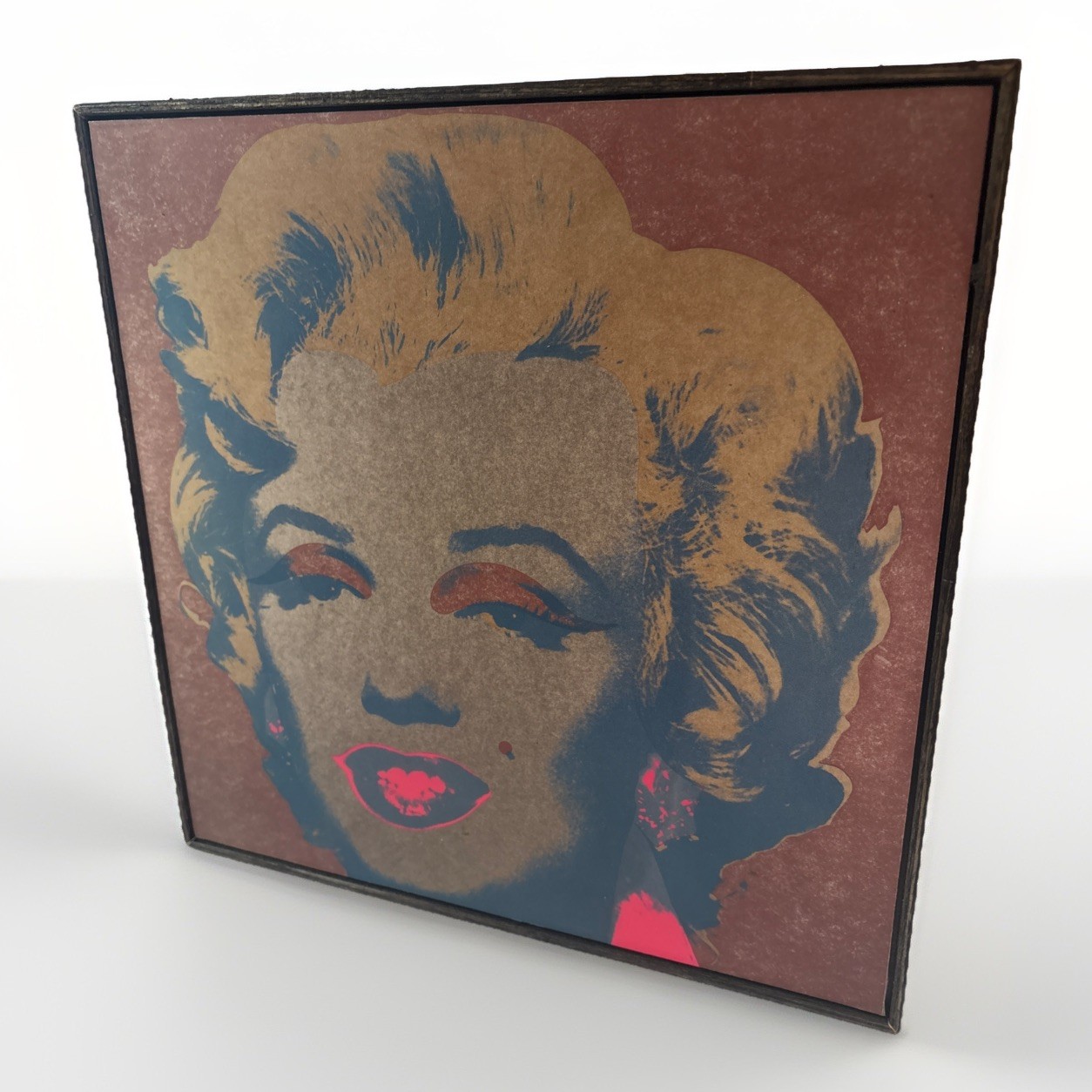 Warhol Shot Silver Marilyn Monroe, 1964 Laminated Framed Pop Art Print PF1701AB