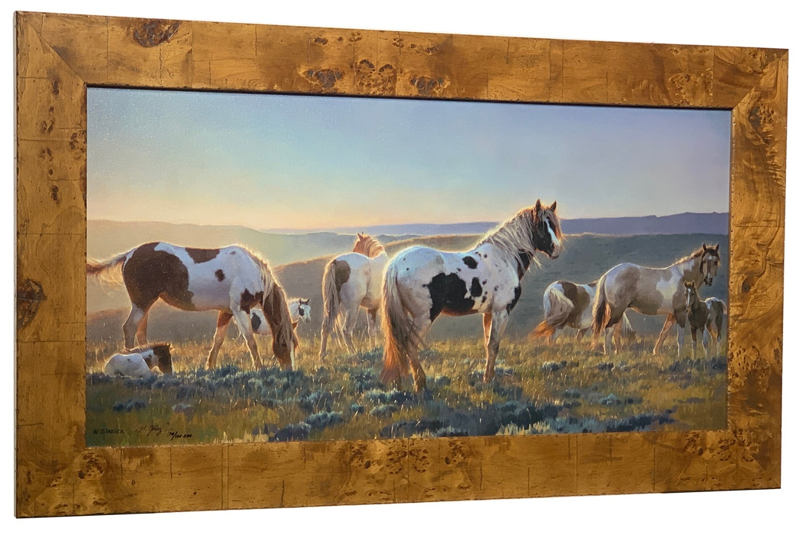 Nancy Glazier Welcome the Dawn Canvas Framed Signed & Numbered Limited Edition