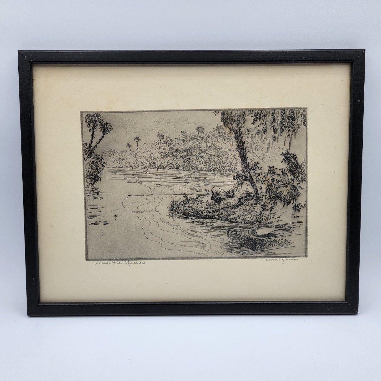 KENT HAGERMAN (1893-1978) Five Signed Etchings Florida Collection 1940-1963