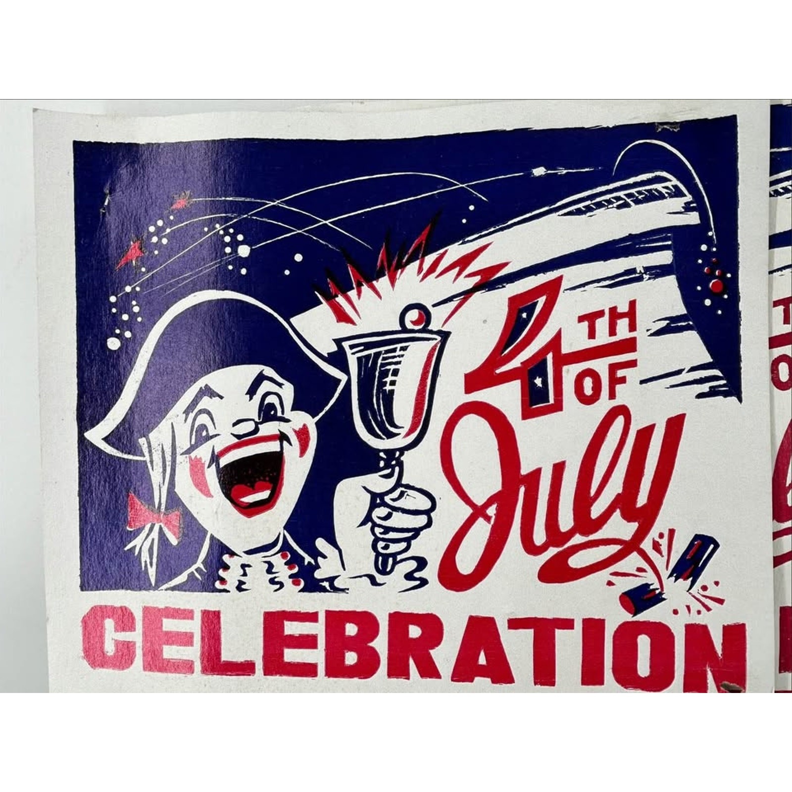 Vintage Bristol RI 4th of July Carnival Posters – Set of 5 – Americana Ephemera