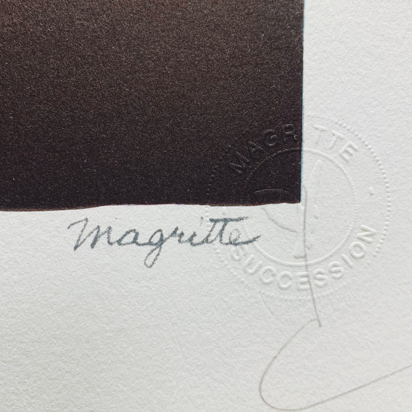 Rene Magritte – The Empire of Light (signed & numbered lithograph)