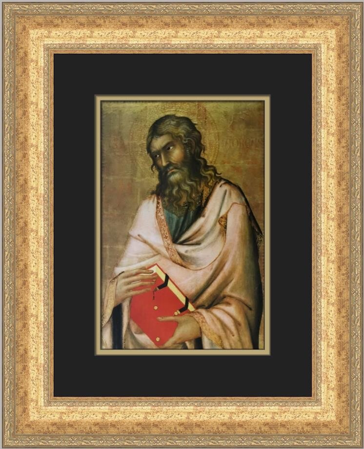 Simone Martini Portrait of Saint Andrew Custom Framed Print