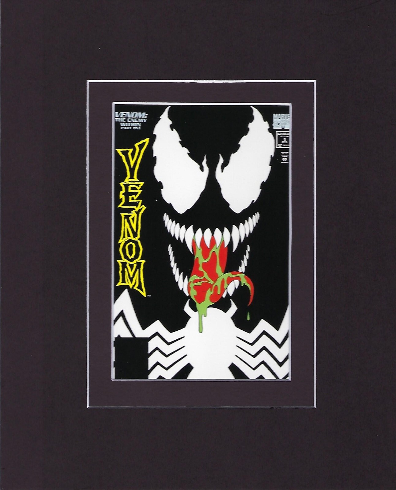 8X10″ Matted Art Print Marvel Comic Book Cover: Venom Enemy Within #1