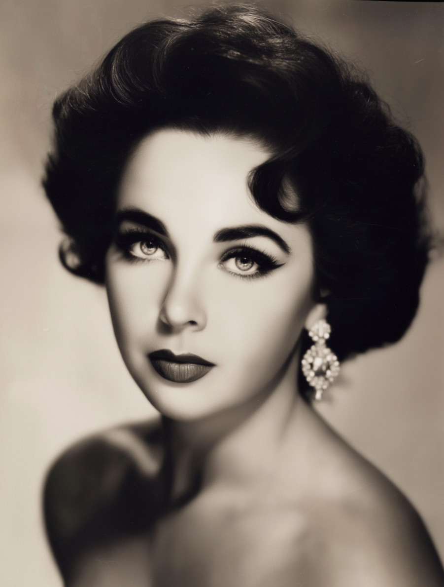 Framed 5×7 Liz Taylor 2 Print Wall Art Decor Photo Poster Picture