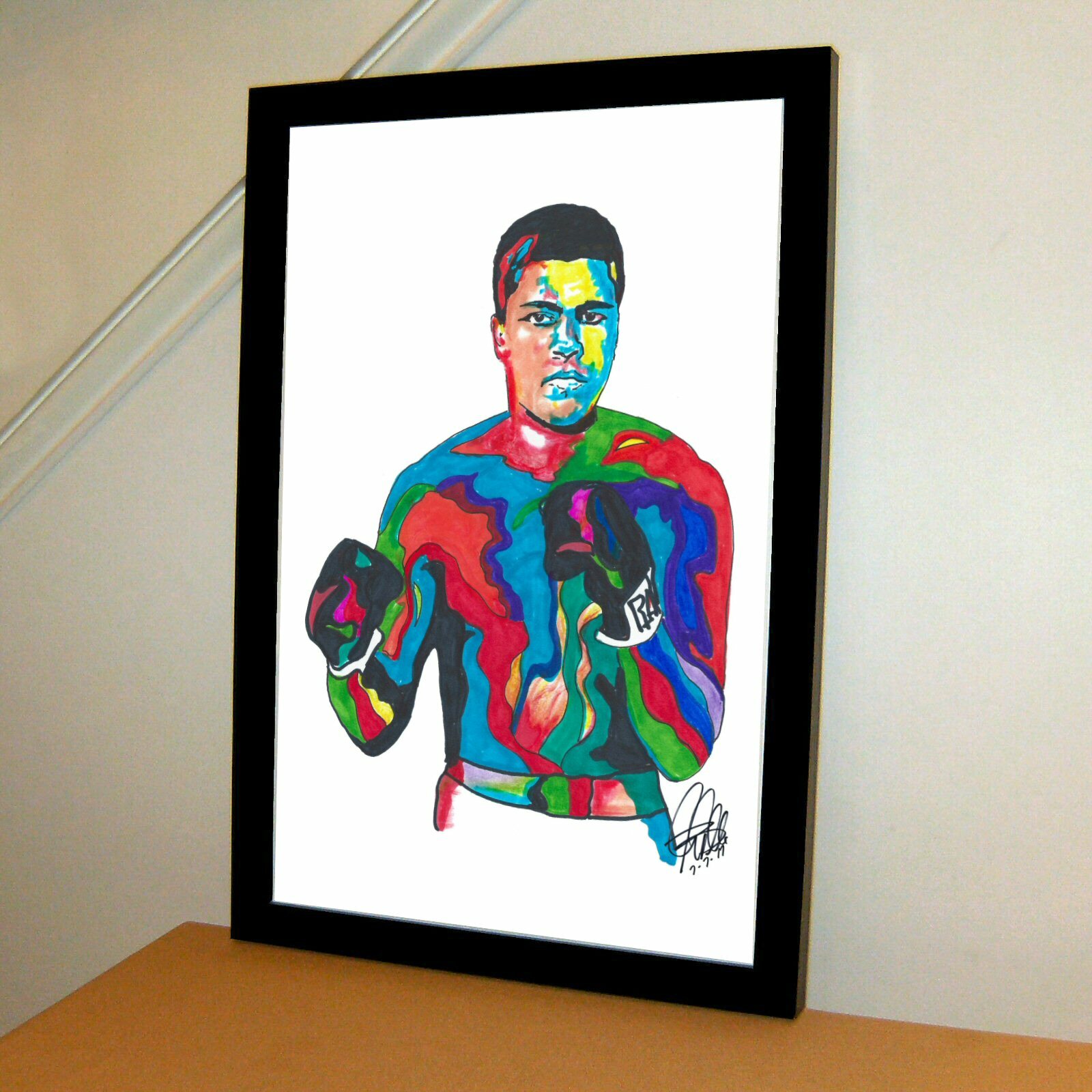 Muhammad Ali The Greatest Sports Boxing Poster Print Wall Art 11×17