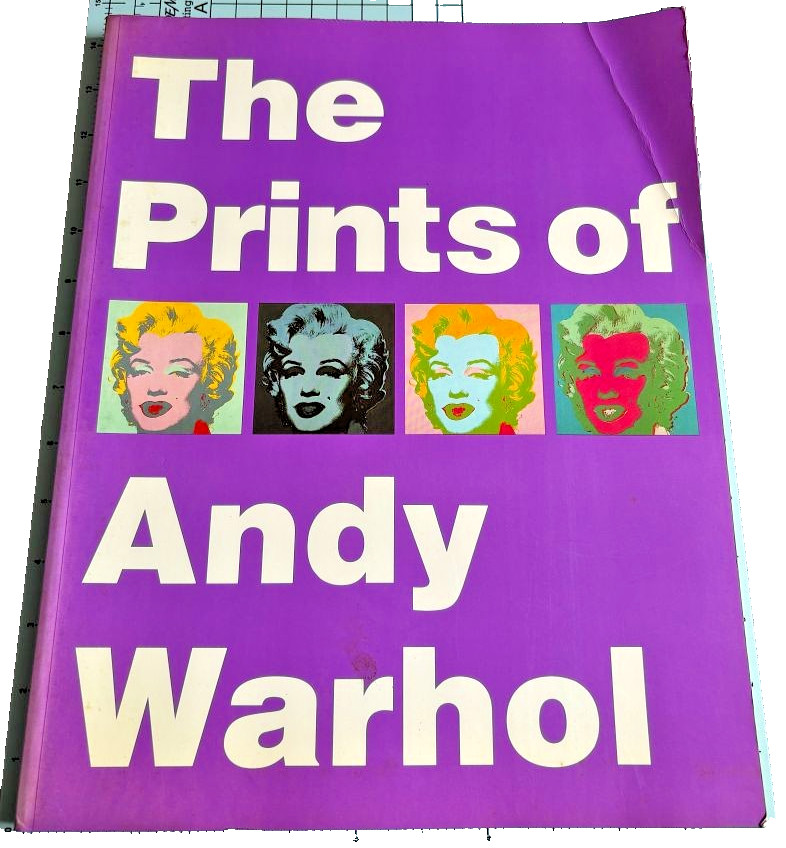SALE! The Prints of Andy Warhol paperback Flammarion 1991 vg, 1 flaw Museum Cat.