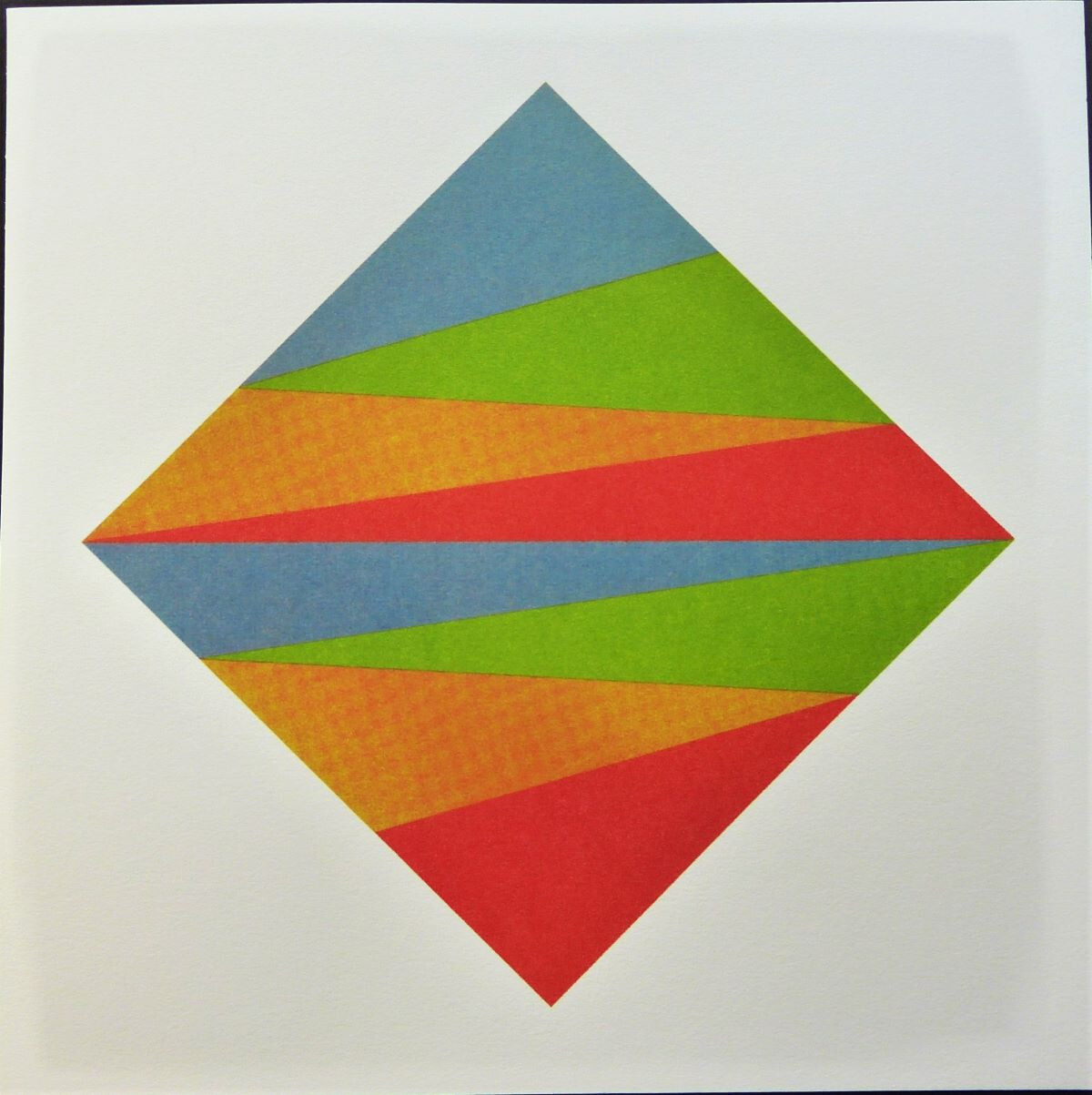 Max Bill Serigraph 1972 “Same Colors”