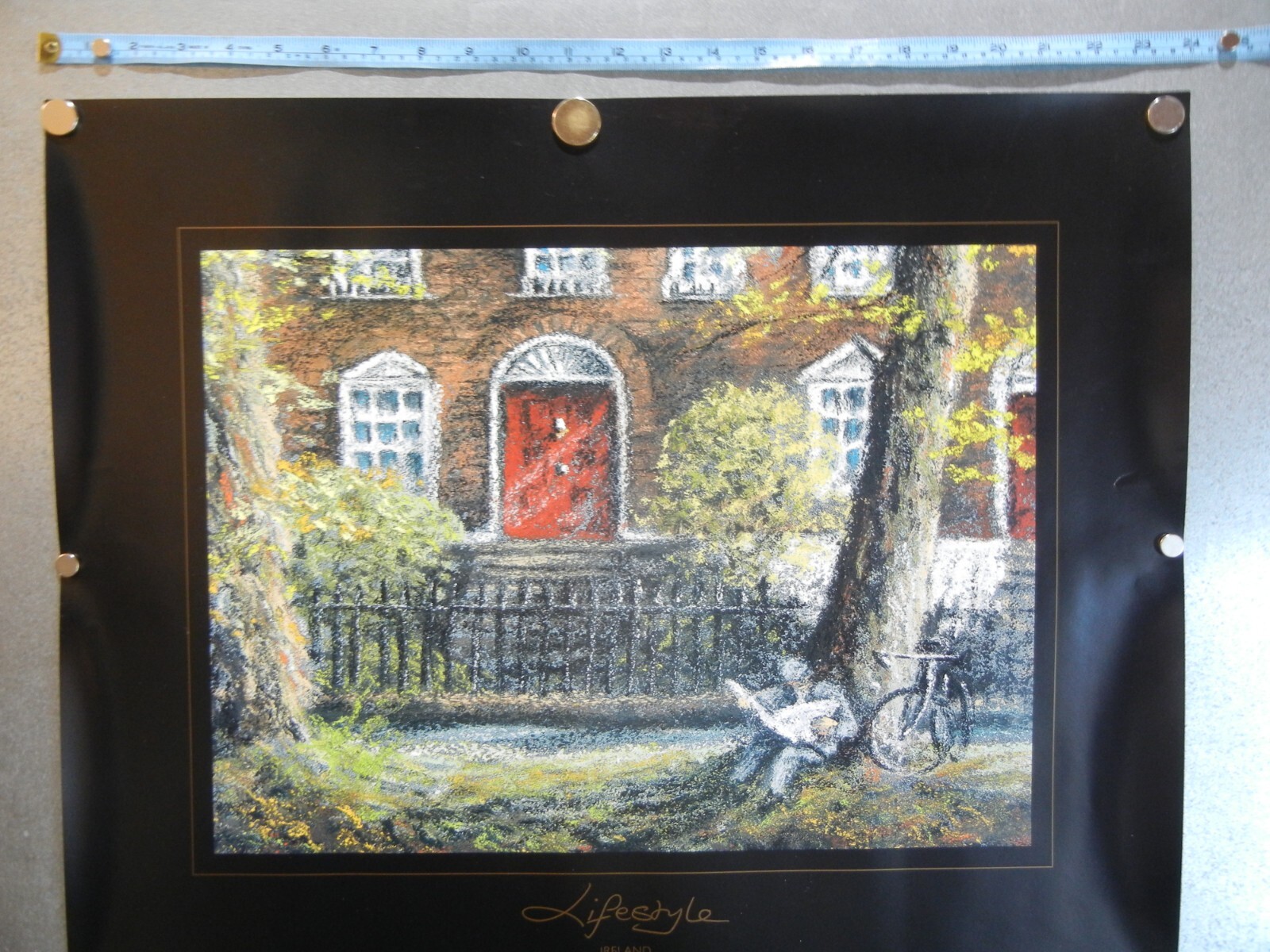 PHILIP GRAY ART PRINT ‘LIFESTYLE’ DUBLIN IRELAND MATTE FINISH 14″ X 18″