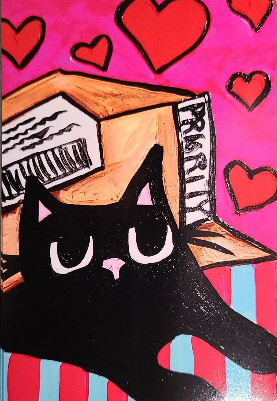 NEW NOT ACEO PHOTO PRINT MATTE 4X6 MAIL ORDER CAT ACRYLIC 2000-now