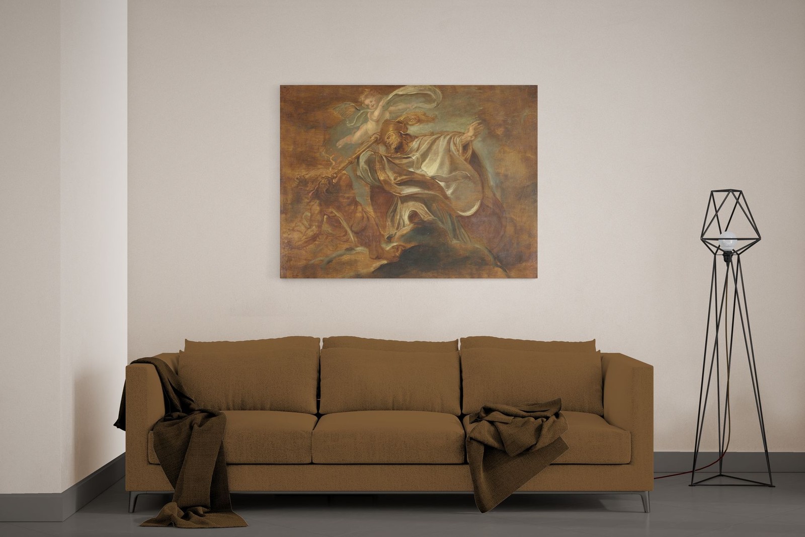 Peter Paul Rubens – St Gregory of Nazianzus – Art Print on Paper or Canvas
