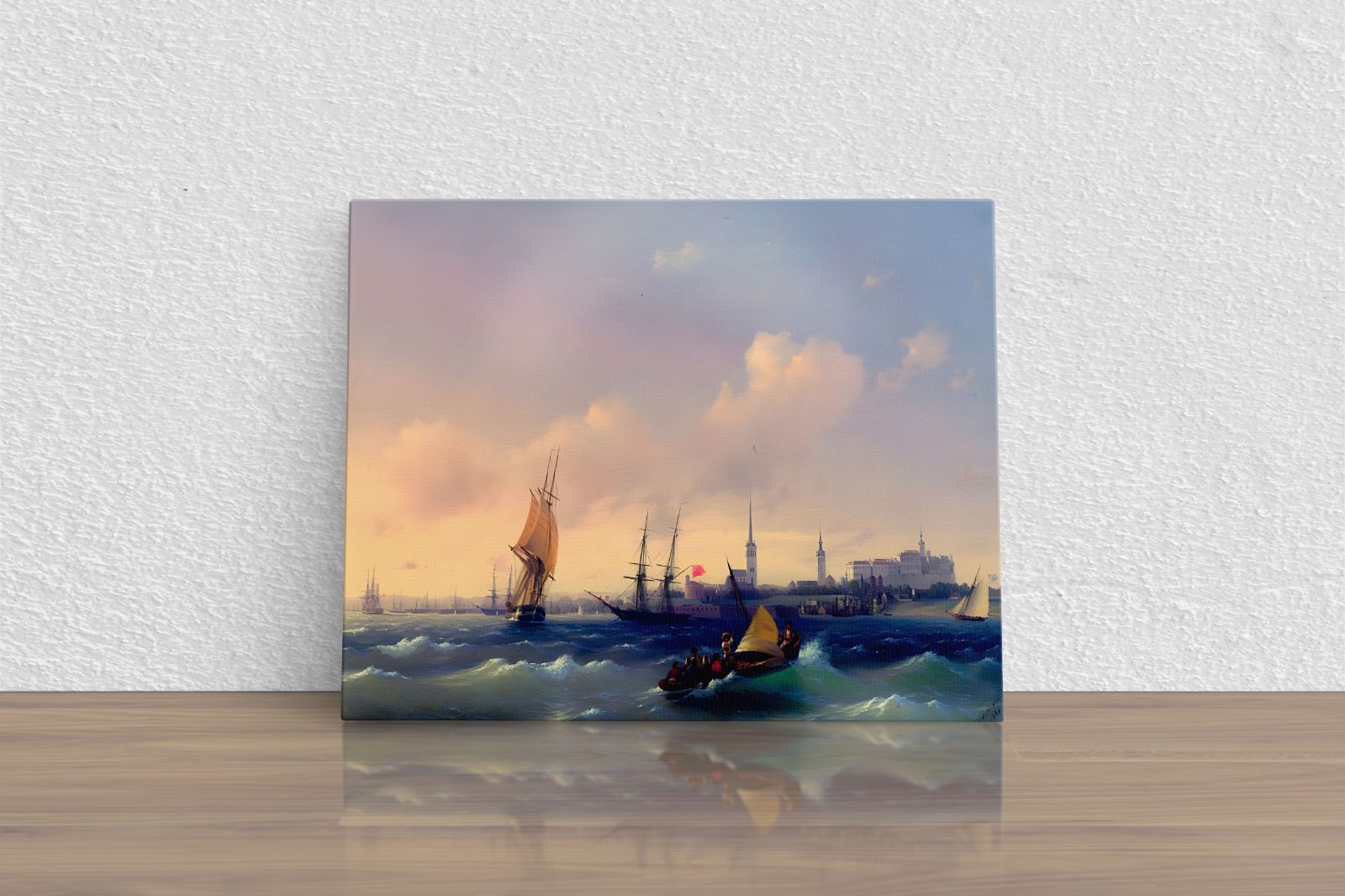 Ivan Aivazovsky”Reval view” Canvas Print Wall Art Home Decor