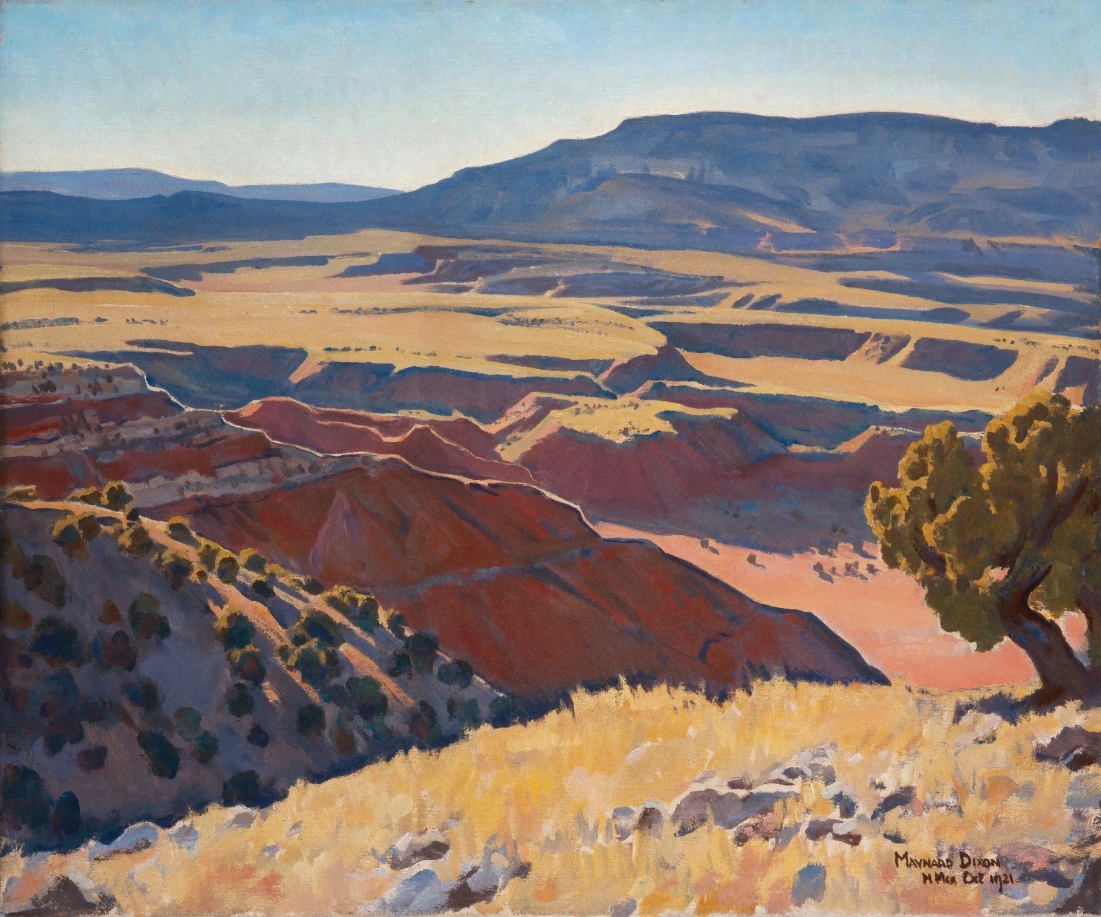 Maynard Dixon Yonder the Navajos VINTAGE art print antique painting
