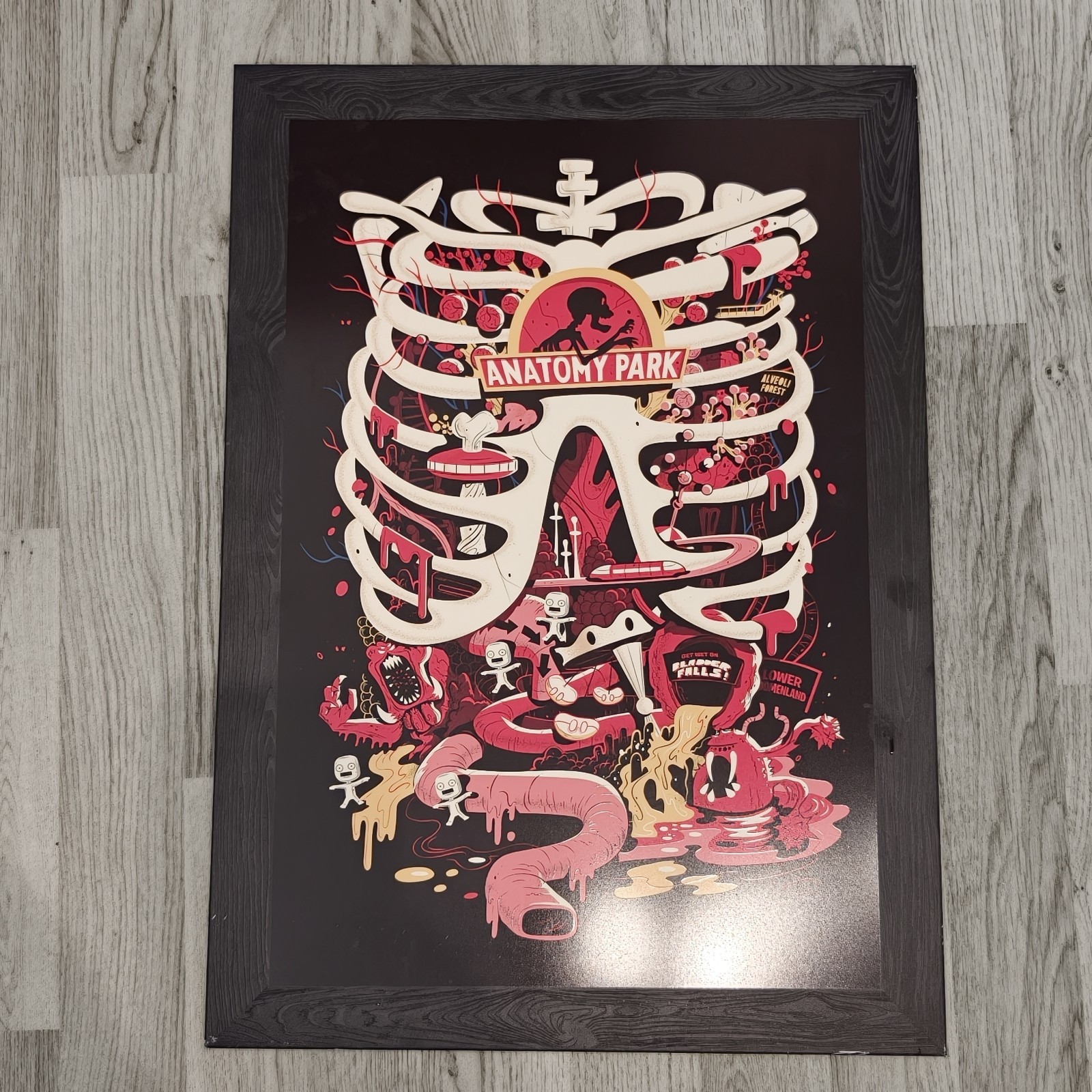 Rick And Morty Displate Anatomy Park 26″ X 18″ Large