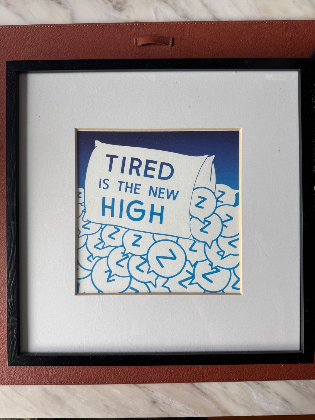 ESPO Stephen Powers “TIRED IS THE NEW HIGH” 2019 18/20 Limited EditionPrint 9×9