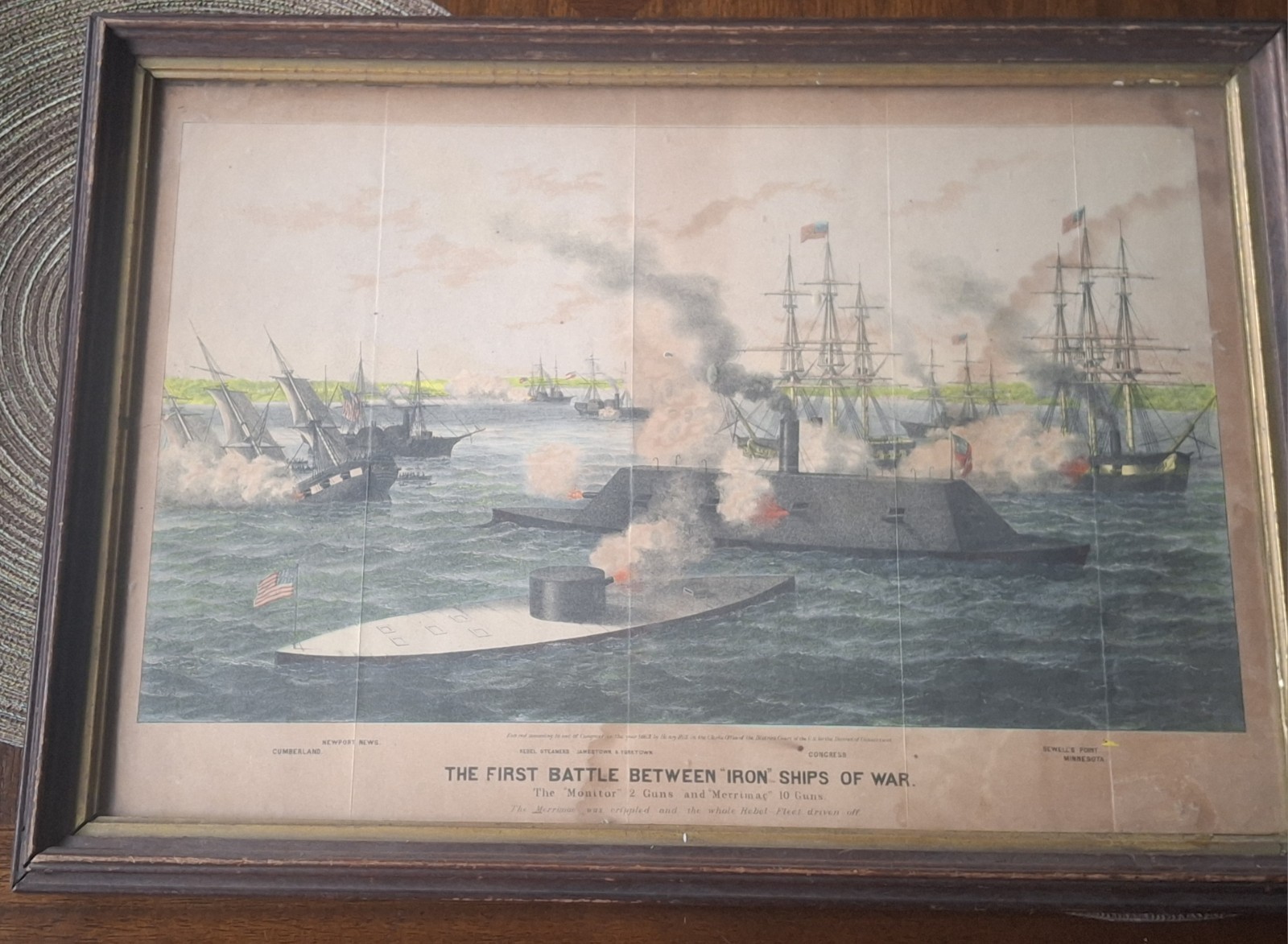 Original Monitor Merrimac Print