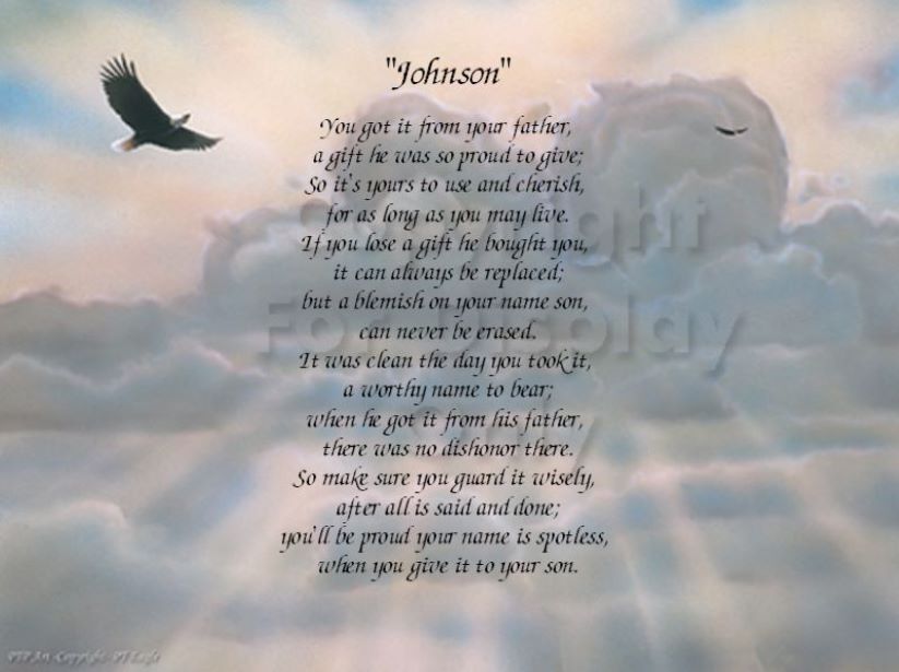 Family The Family Name Siblings Mom Dad Grandma Personalized Gift Print 1074