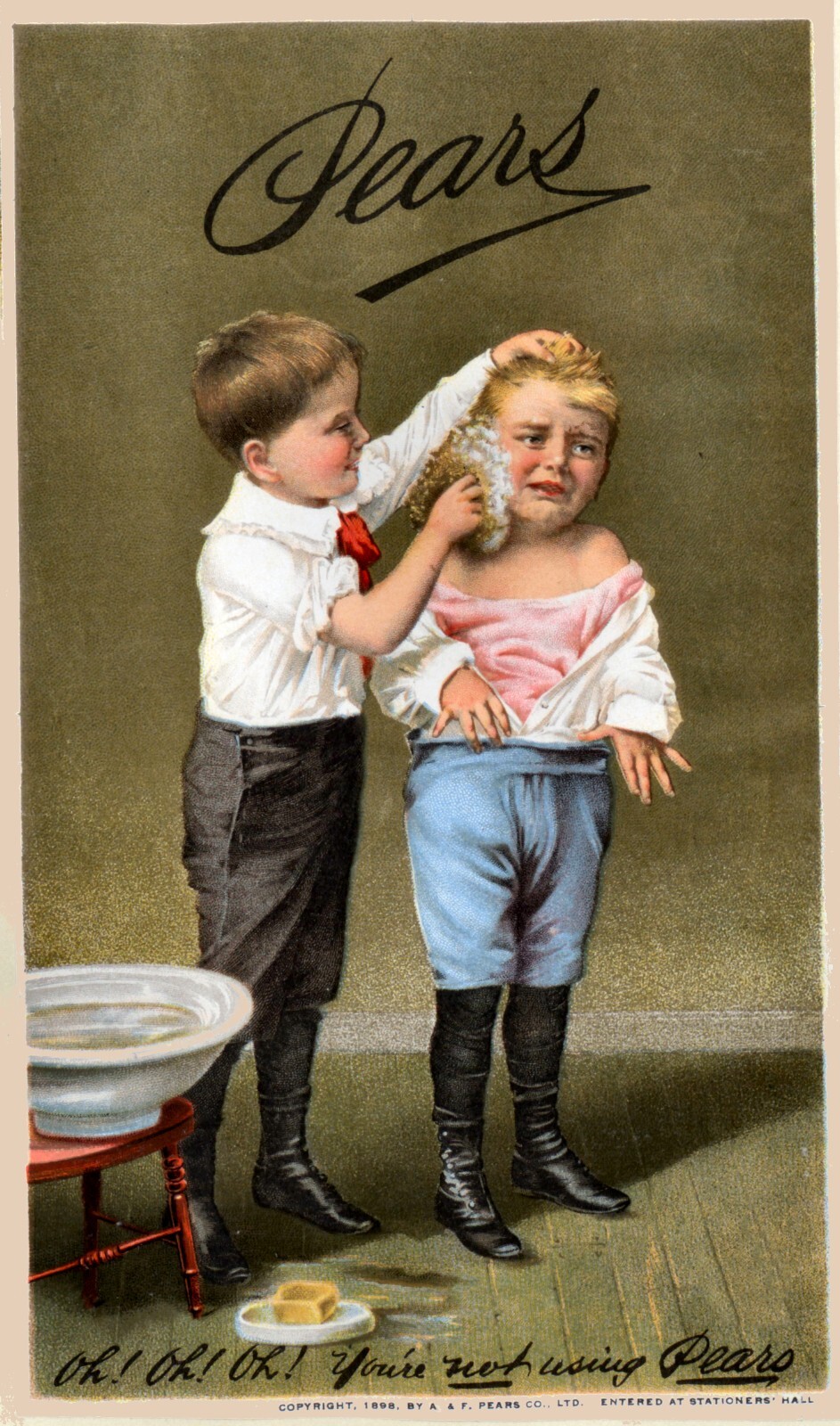 Pear’s Soap 14 Ad 11 x 17 Giclee Reproduction Print Premium Matte Paper