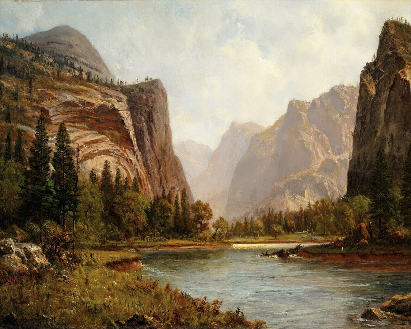 Gates of Yosemite River Print 8×10 200yr Ink Museum 100% Cotton Paper A34