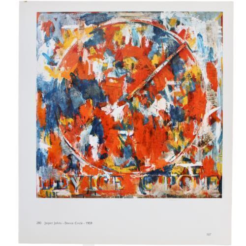 JASPER JOHNS BOOKPLATE PRINT ABSTRACT EXPRESSIONIST Modern Art Neo-Dada POP Art