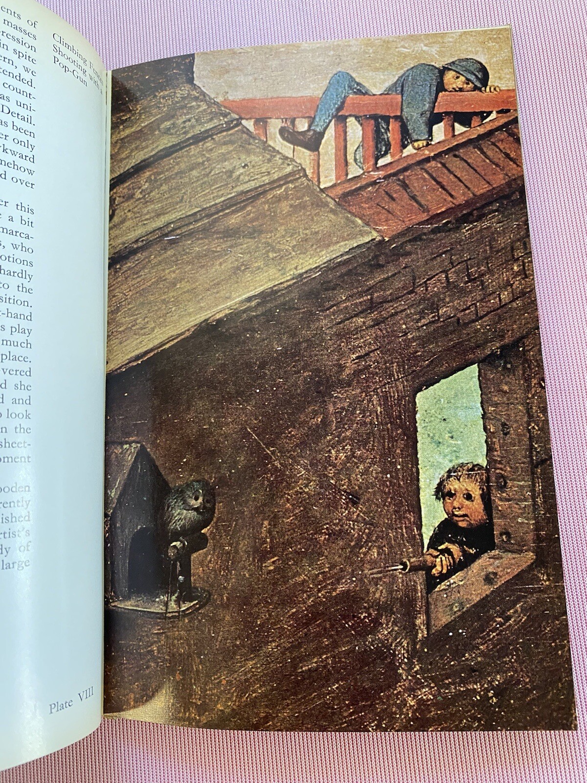 Vintage PIETER BRUEGHEL Painter 1964 Book Color Plates Delightful Art Children