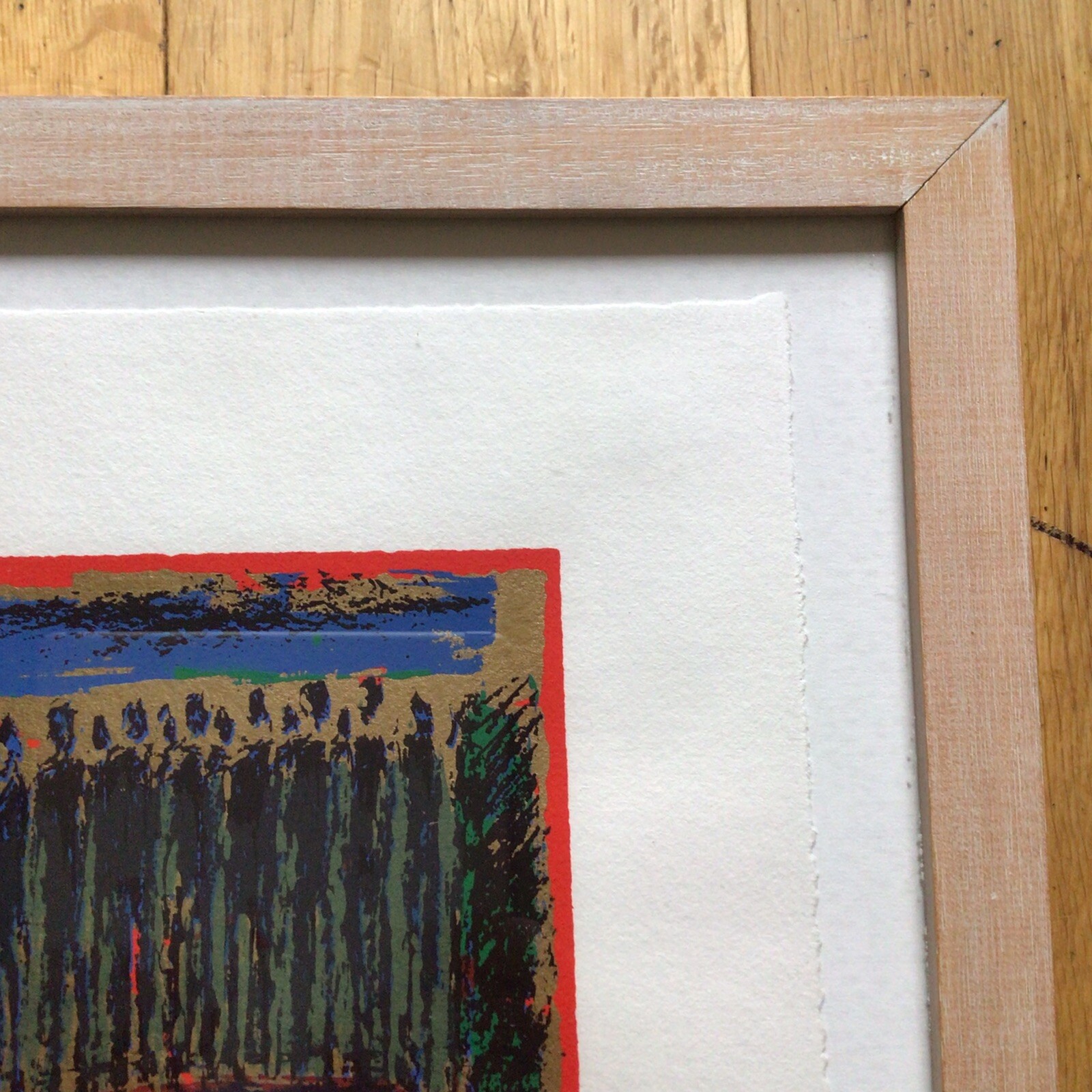 John Taylor (Scottish, b.1936) Signed Artist Proof Screen Print Titled The Group