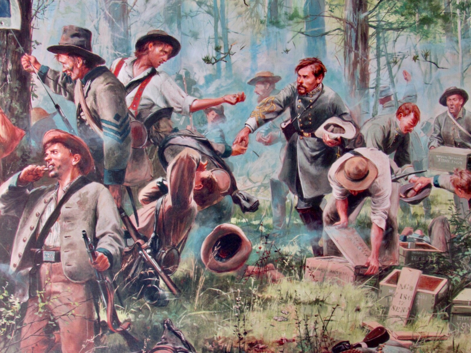 Don Troiani – Cleburne At Chicamauga – Civil War – Never Framed – MINT