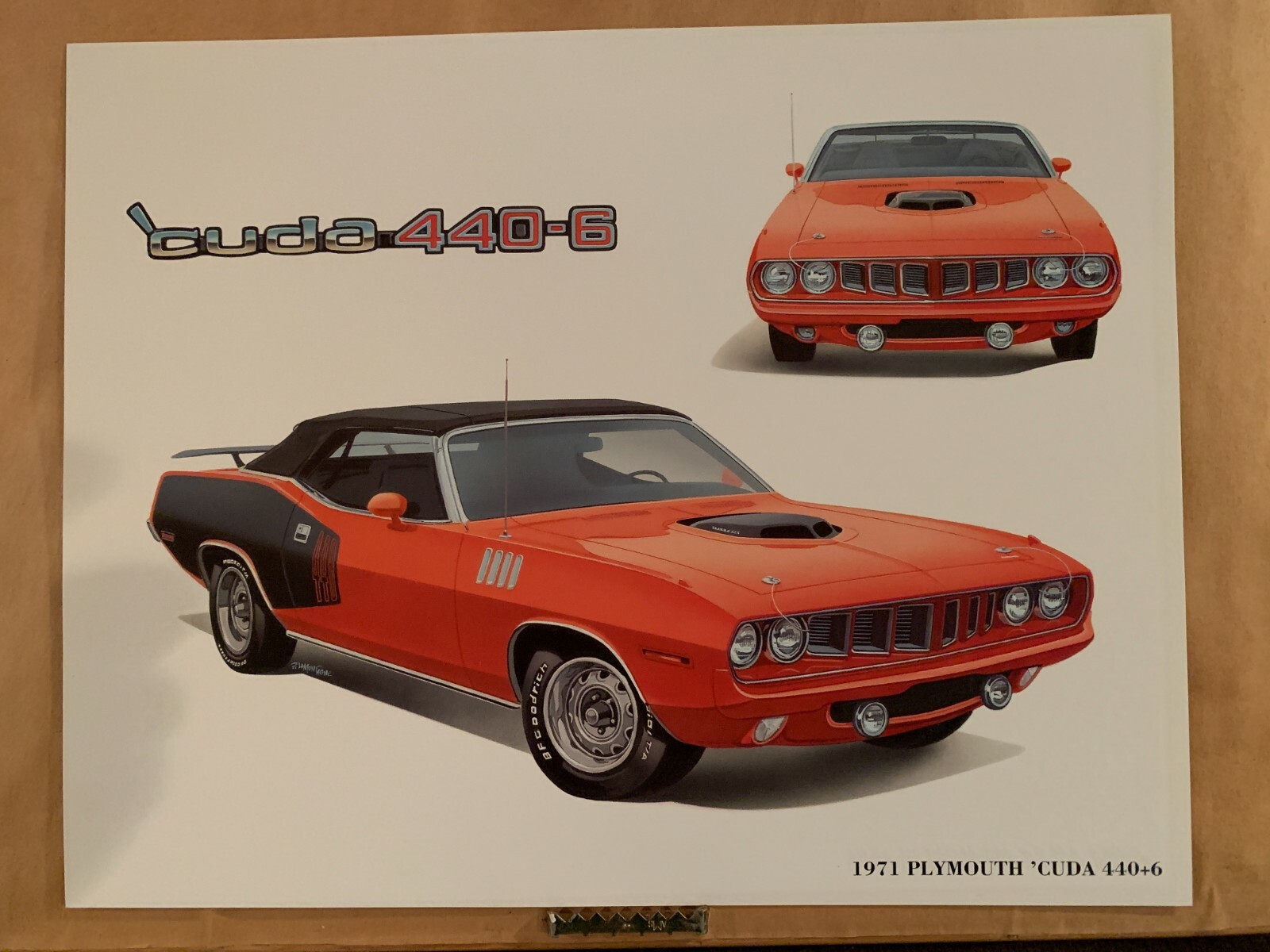 MOPAR Performance Print Collection of 15 11″ x 14″ Prints Suitable for Framing