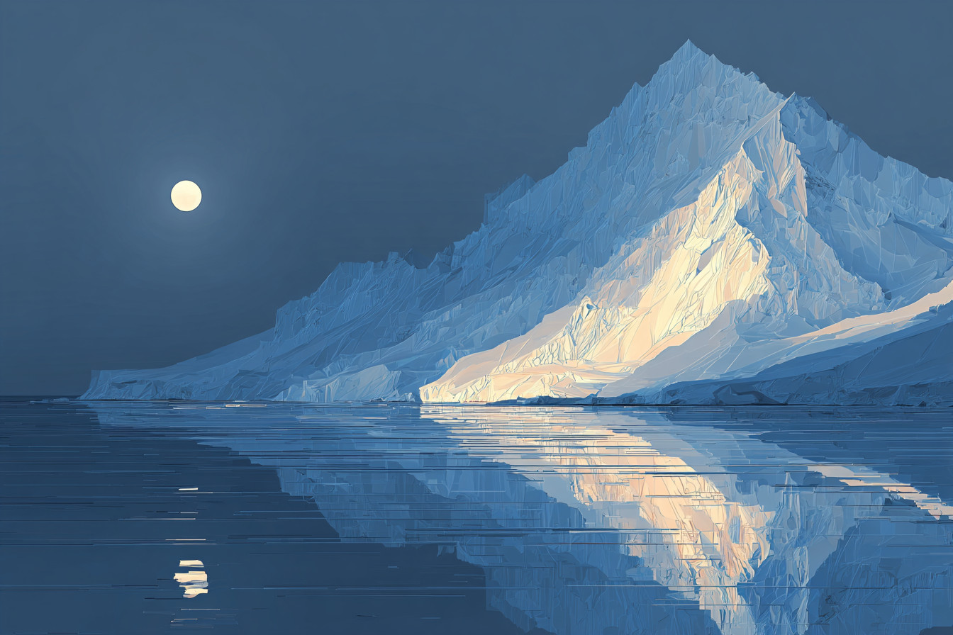 Antarctica 36×24 Giclée Art Print Ltd 1/25 Signed COA Rombley H19