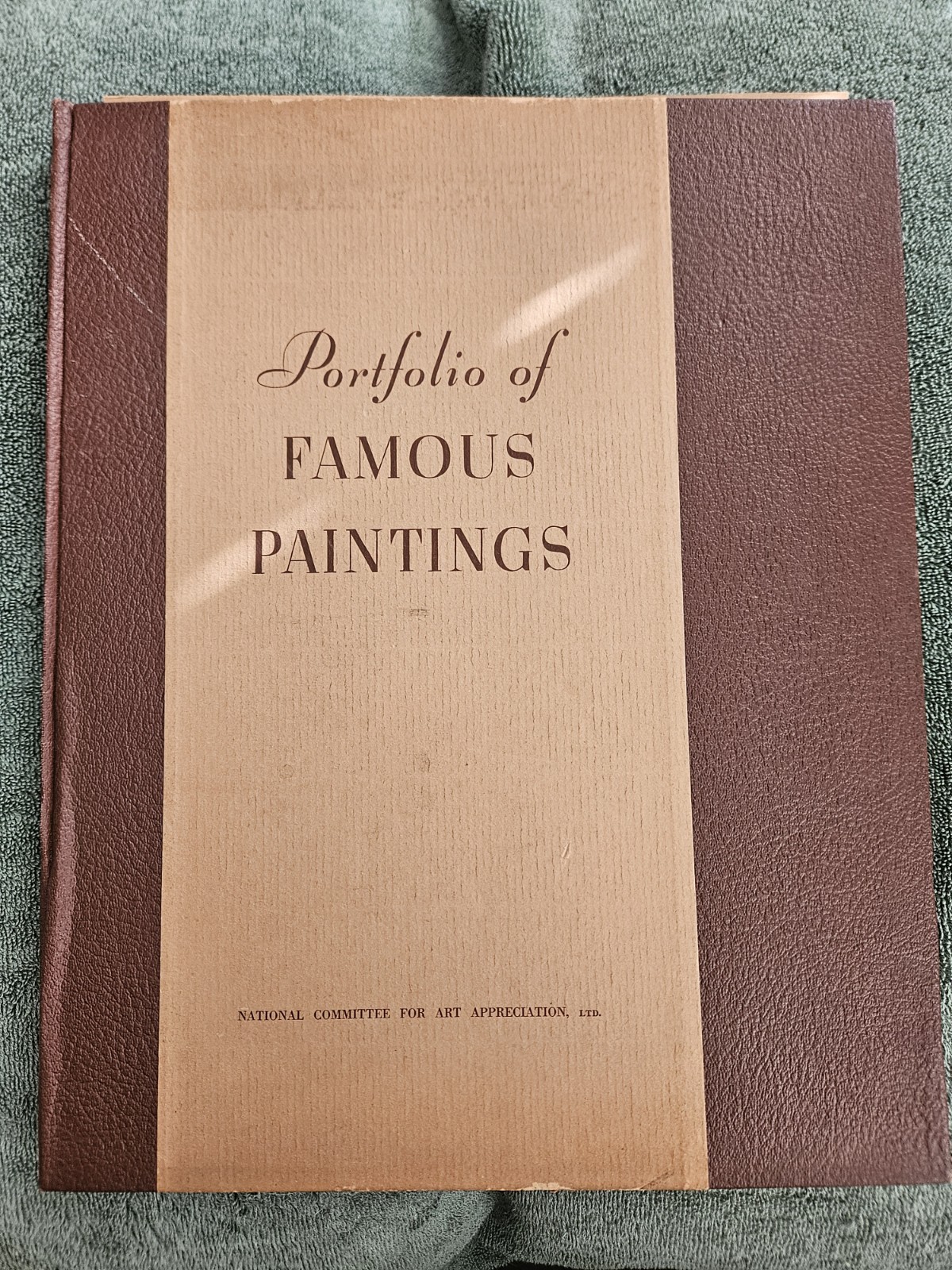 1937 Portfolio of Famous Paintings National Committee for Art Appreciation