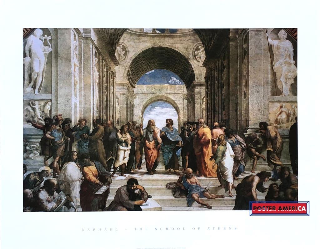 Raphael The School of Athens Art Print 22 x 28
