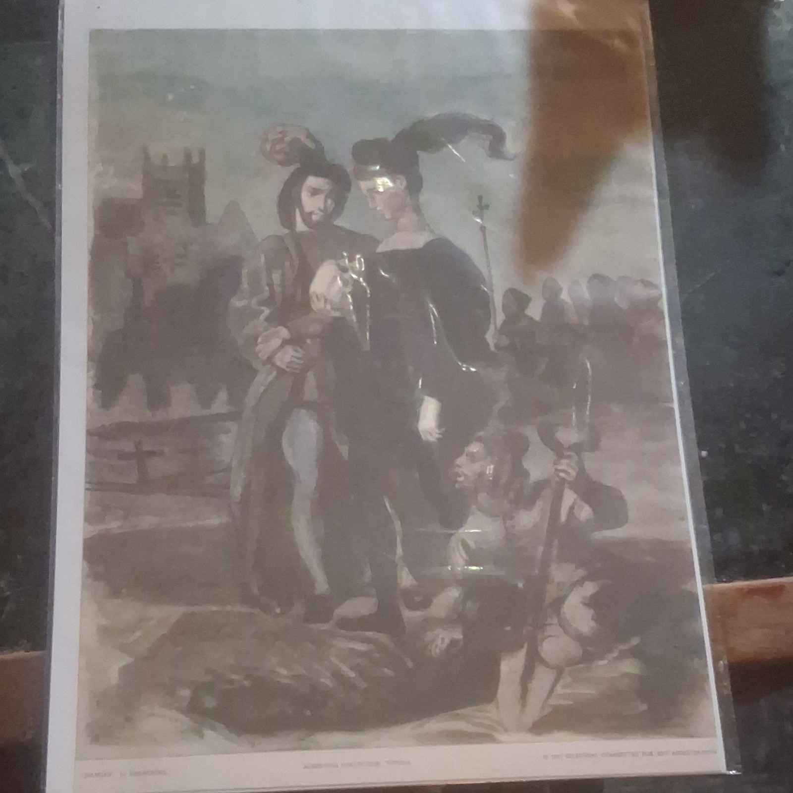Portrait Historical Scene Figures Art Print, People Theme, Unframed