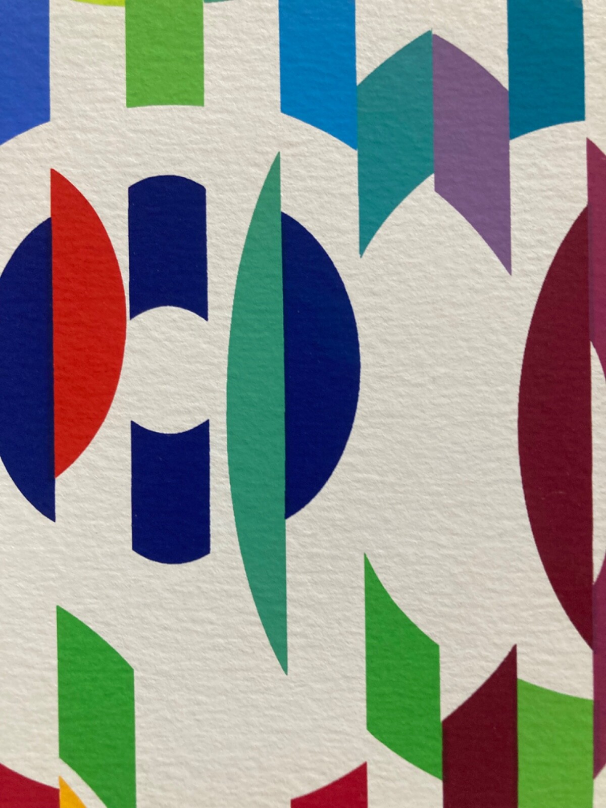 Yaacov Agam signed & numbered limited edition print