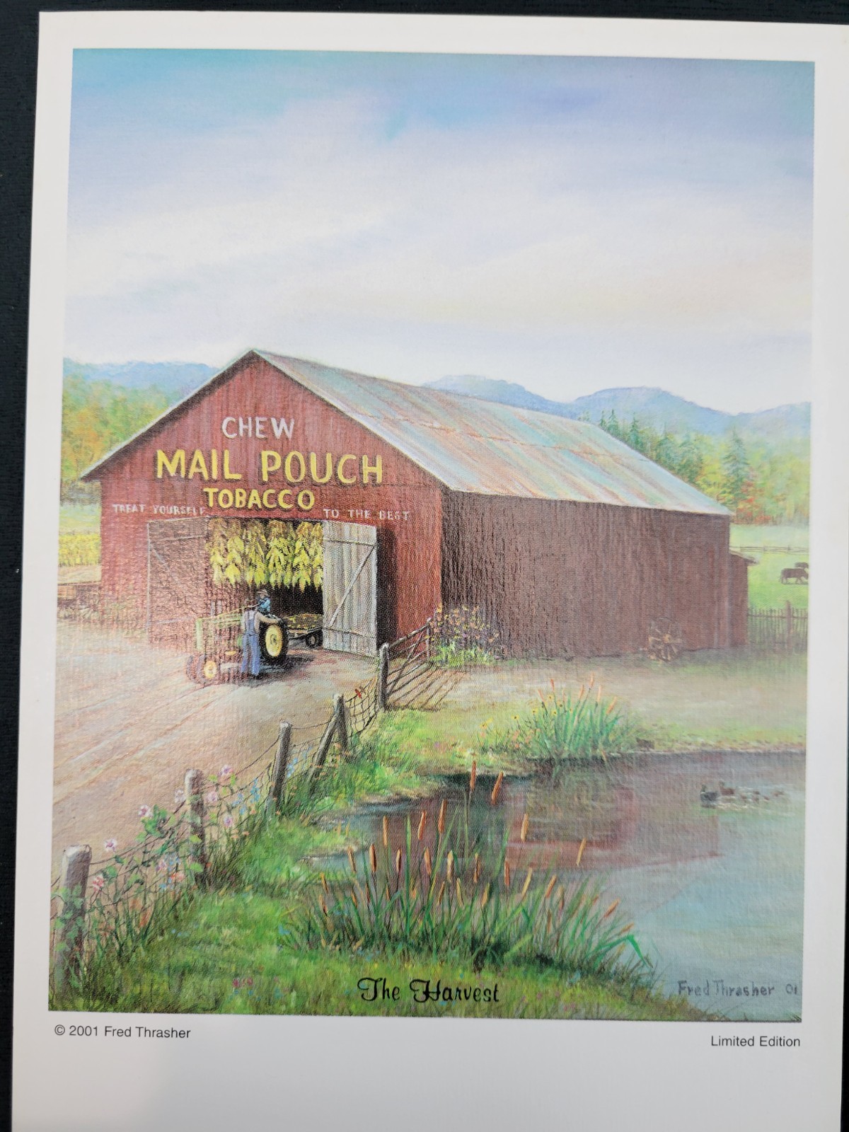Fred Thrasher Print 5″ x 7″ “The Harvest”
