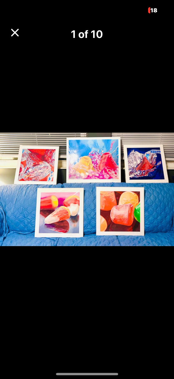 Andrea Alvin Fine art collection 6 pieces