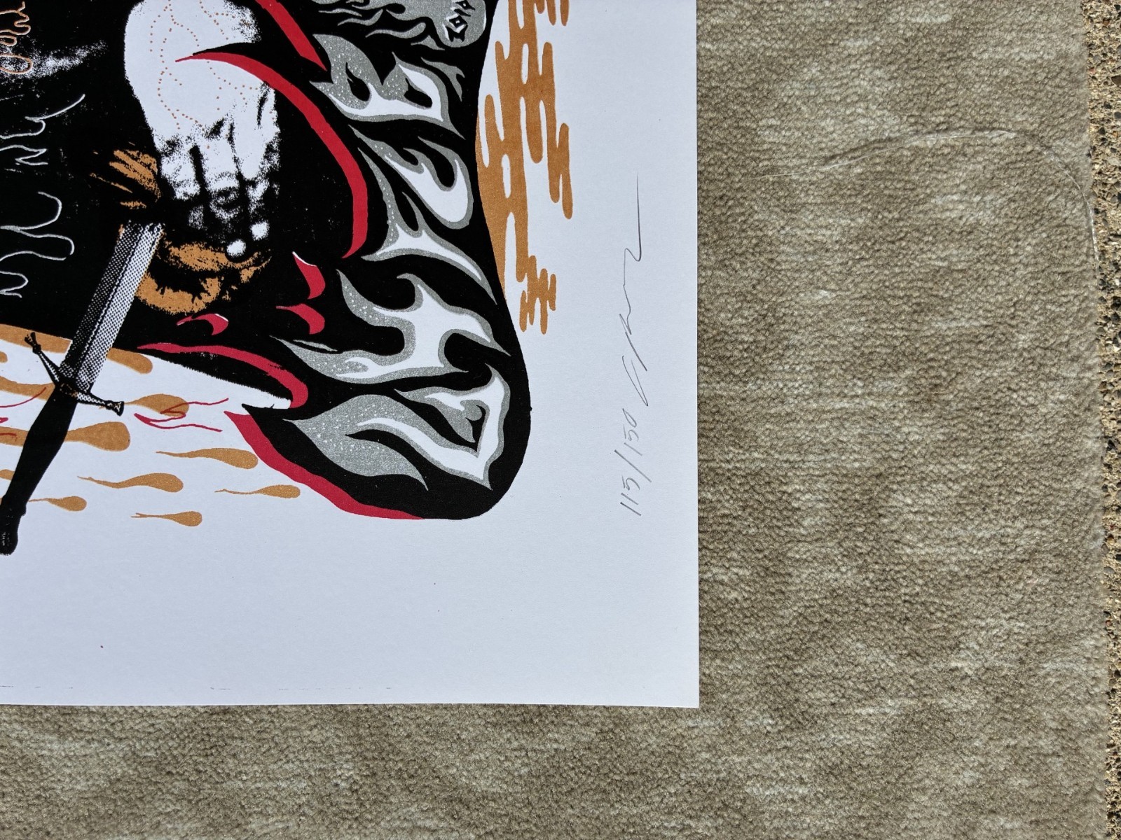 MASTODON Totimoshi Stoner Metal DOOM 2010 Rock Concert POSTER Aleister Crowley