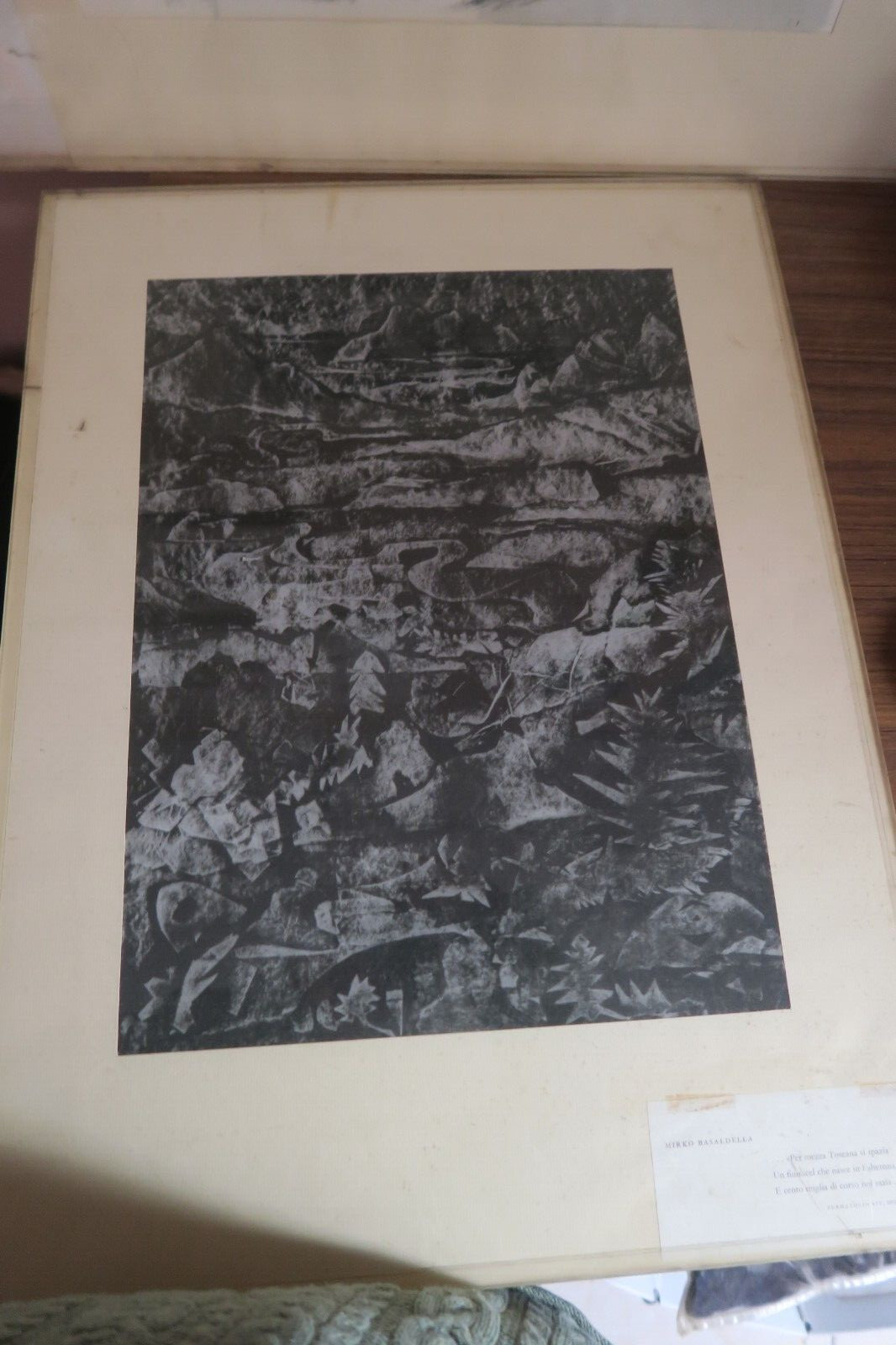 Vintage Mirko Basaldella (Italian, 1910-1969) 1960’s Print Purgatorio XIV