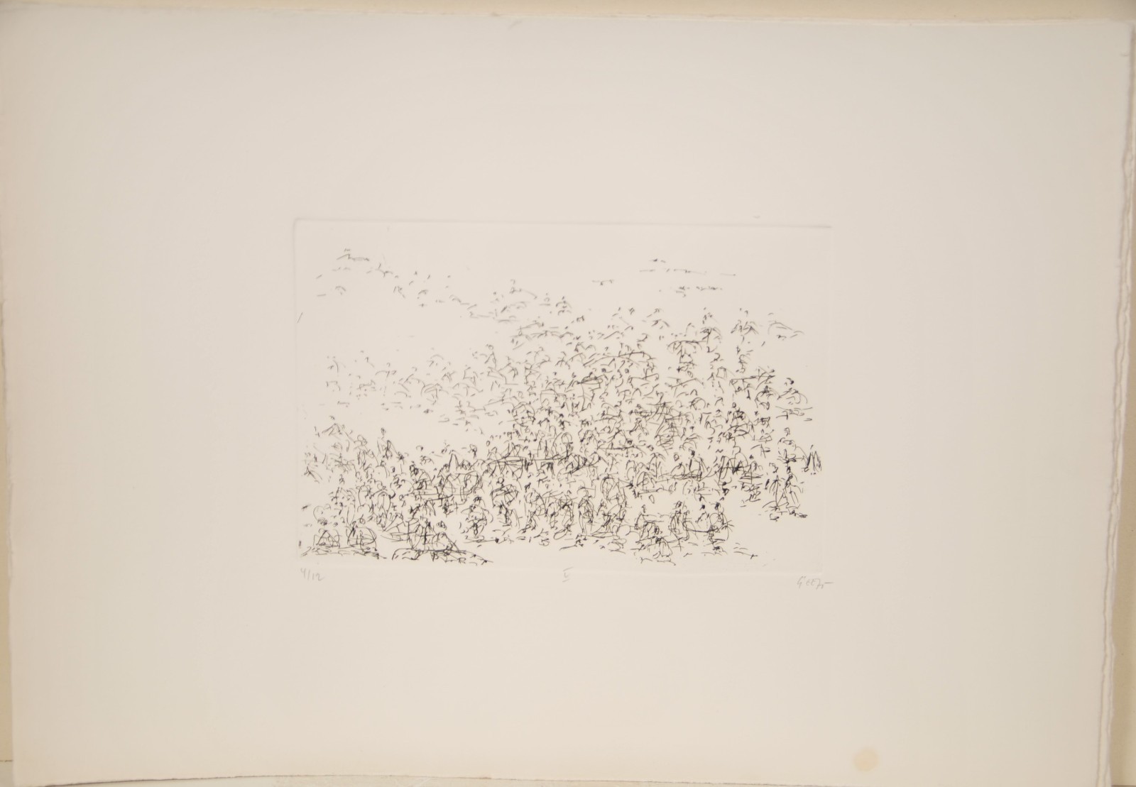 9x Etchings / Artists Unknown / 1975 Each / Hand Signed / 12 Copies Each. /1