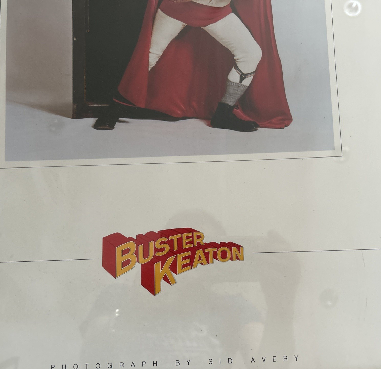 SID AVERY ‘BUSTER KEATON,1964’ RARE AUTHENTIC ART PRINT