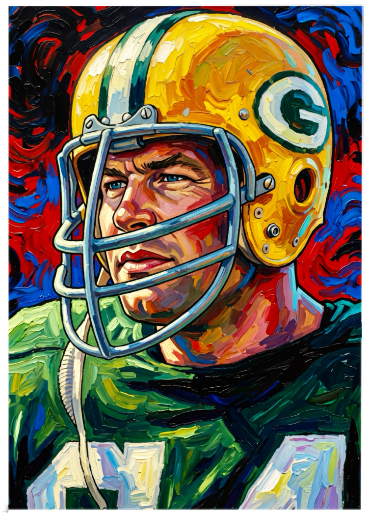 JERRY KRAMER * Green Bay Packers * FOOTBALL * Illustrated Art Card * ATC ACEO