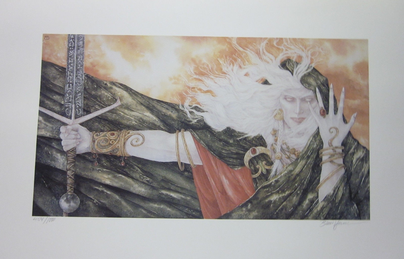 Robert Gould – Elric – The White Wolf – Signed and Numbered Print