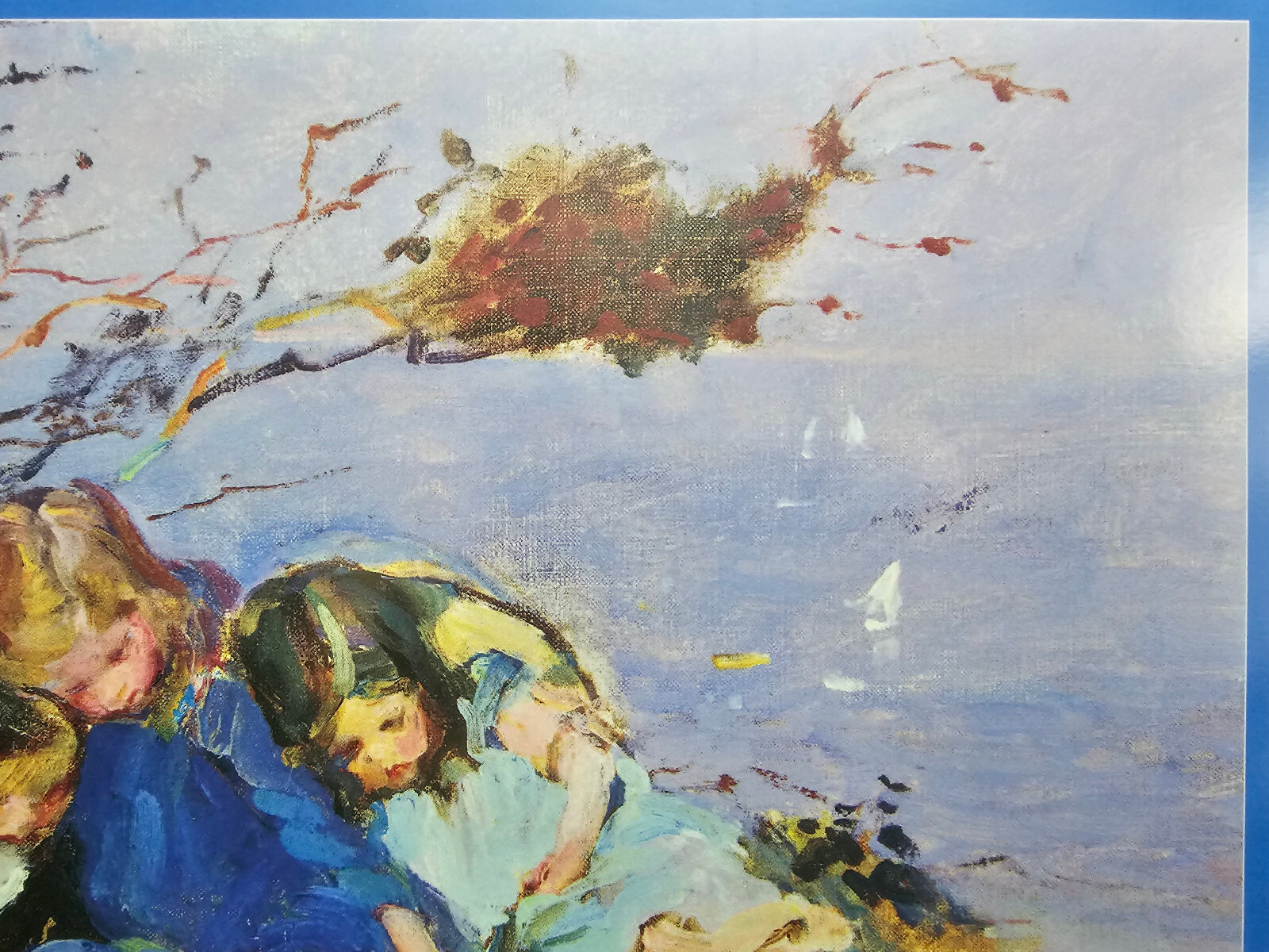 Alice Schille “Tired Children” Signed Lithograph Poster An Independent Spirit