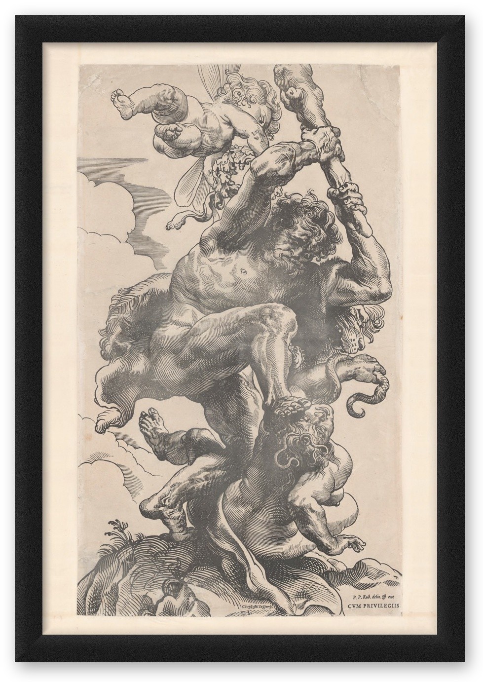 Peter Paul Rubens – Hercules Overcomes Envy – Art Print on Paper or Canvas