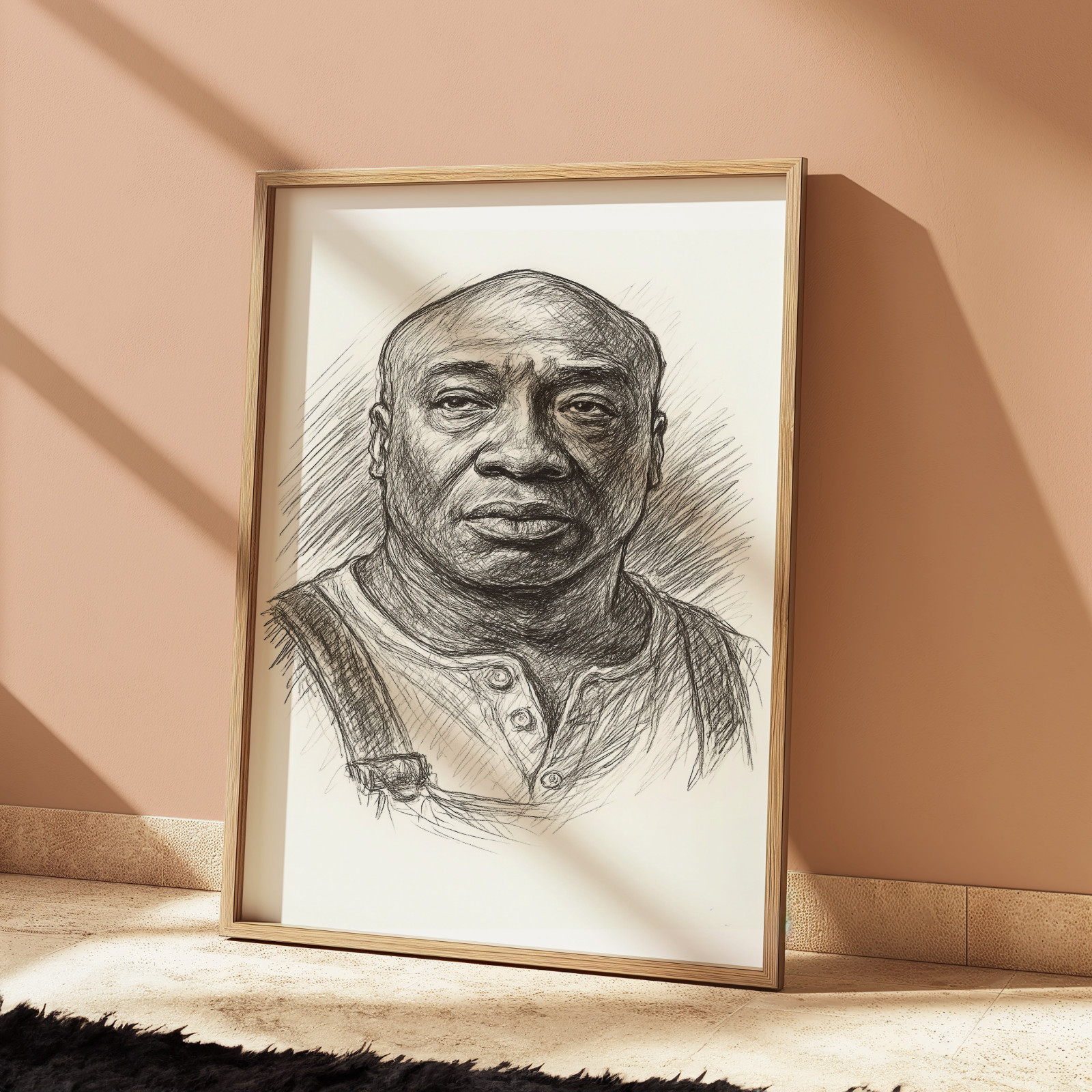 GREEN MILE MOVIE DRAWING SKETCH PRINT 8″ x 10″ GREEN MILE Michael Clarke Duncan
