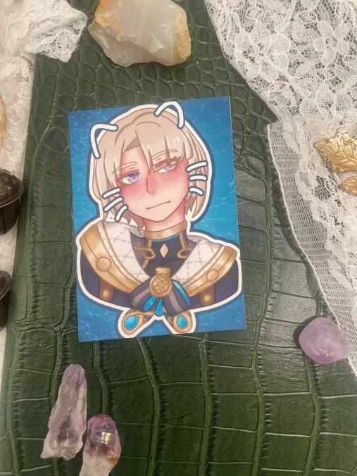 ACEO Edition | Mini Digital Art Print | Freminet Genshin Impact Fanart Print
