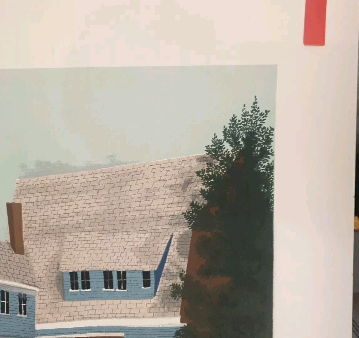 Richard E Howard Original Silkscreen Peter Hunts Orleans Massachusetts Vintage