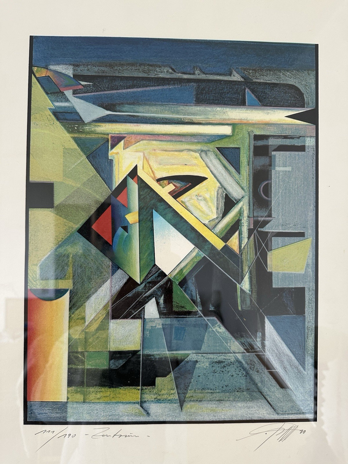 Original Graphic Centre Foeller 1970 Signed 111/190 BFK Rives