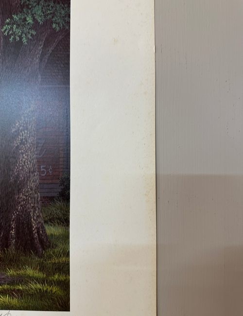 Jim Harrison Rural Americana II Art Show Poster Signed Print Coca Cola Old Barn