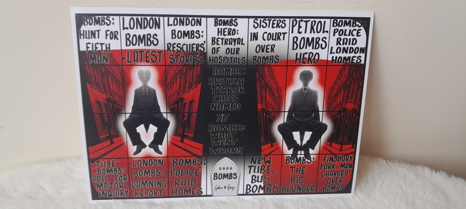 Tate Modern 2007 Gilbert & George Promotional Card