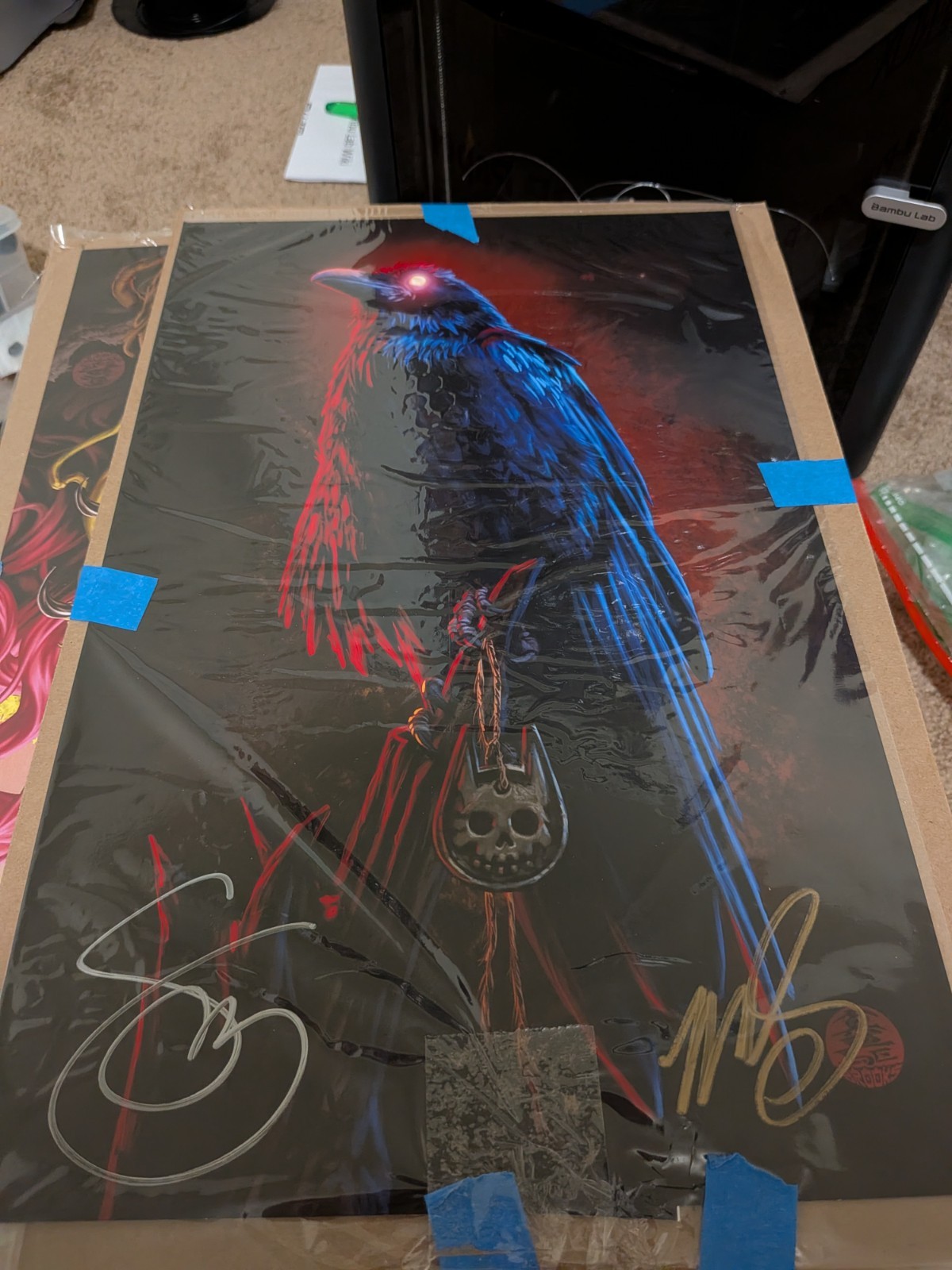 Absolute Batman #19 🐦‍⬛Scarecrow🐦‍⬛ Poster Signed Brooks and Snyder SOLD OUT!!