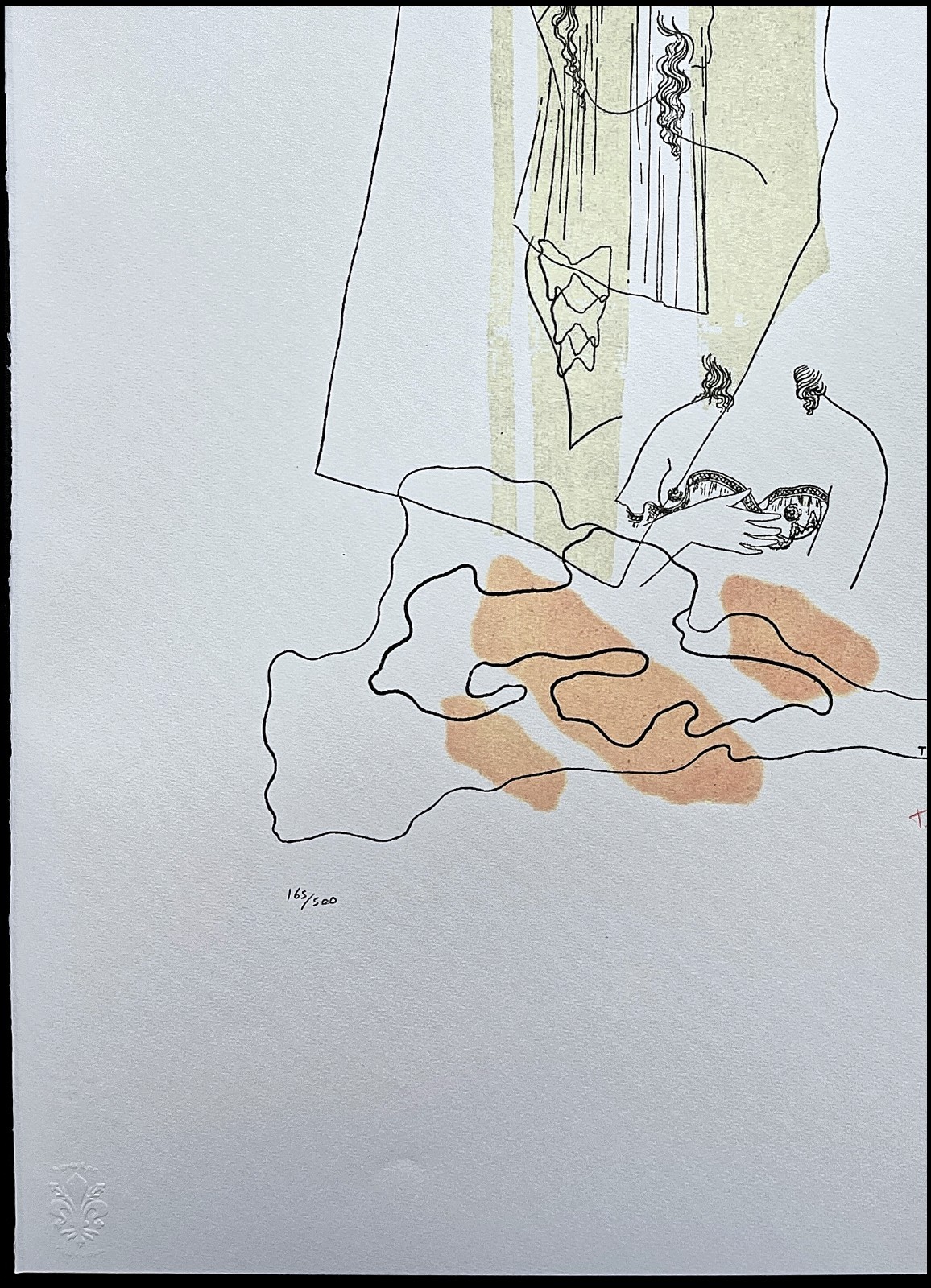TOYEN – Bride – numbered edition 165/500, 50×70 cm (19,7×27,6 in)